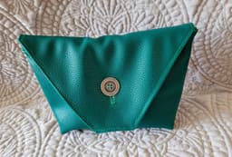 Emerald Green Faux Leather Sling thumbnail 1