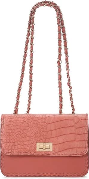 Wine Red Sling with Gold Hardware