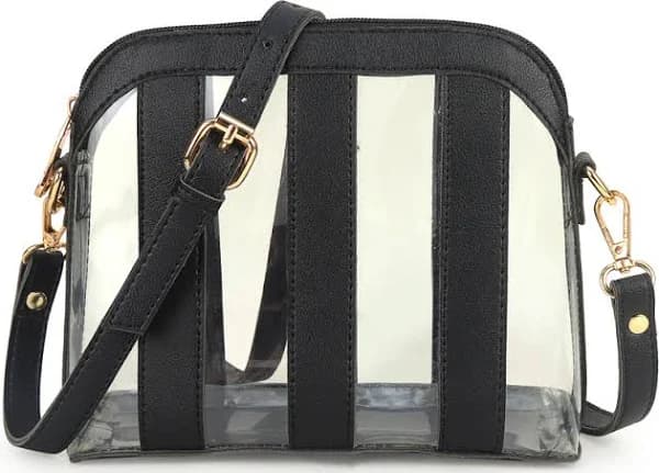 Transparent Chic Sling Purse