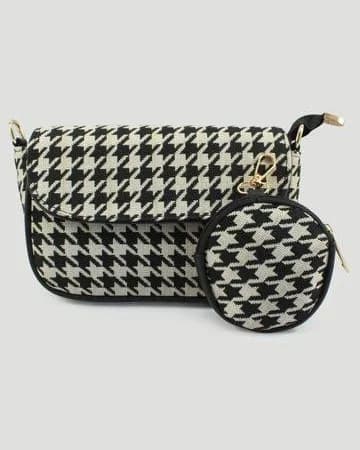 Abstract Print Canvas Sling
