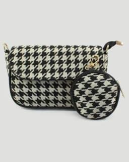 Abstract Print Canvas Sling thumbnail 1